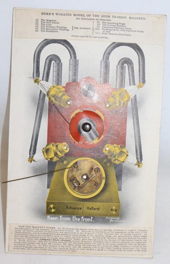 Dyke's Working Model of the High Tension Magneto (1 of 3)