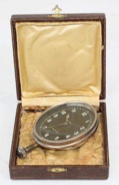 Waltham 8 Day Automobile Windup Clock with Original Case (1 of 5)