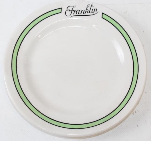Franklin Motor Car Co. Saucer 1997 Commemorative Plate: 6.25" x 6.25"