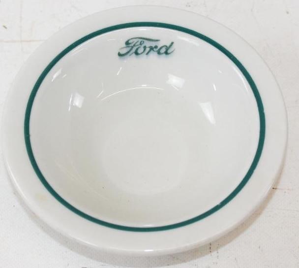 Ford Script Advertising Shenango China Advertising Bowl (1 of 2)