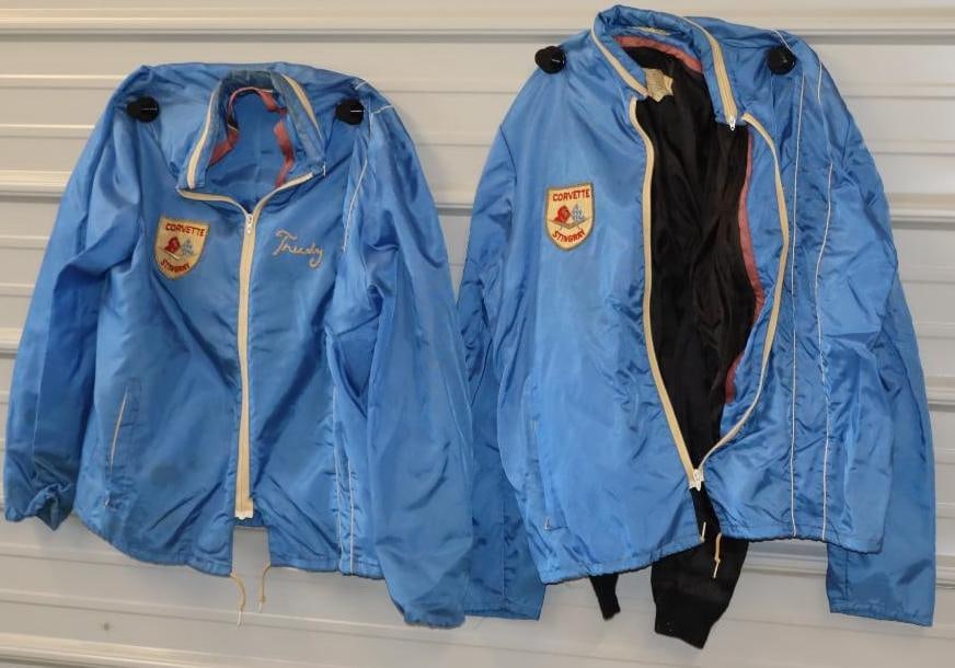 Corvette Stingray Matching His and Hers Embroidered Jackets: Largest is mens size 42 has liner. Womens coat does not have liner