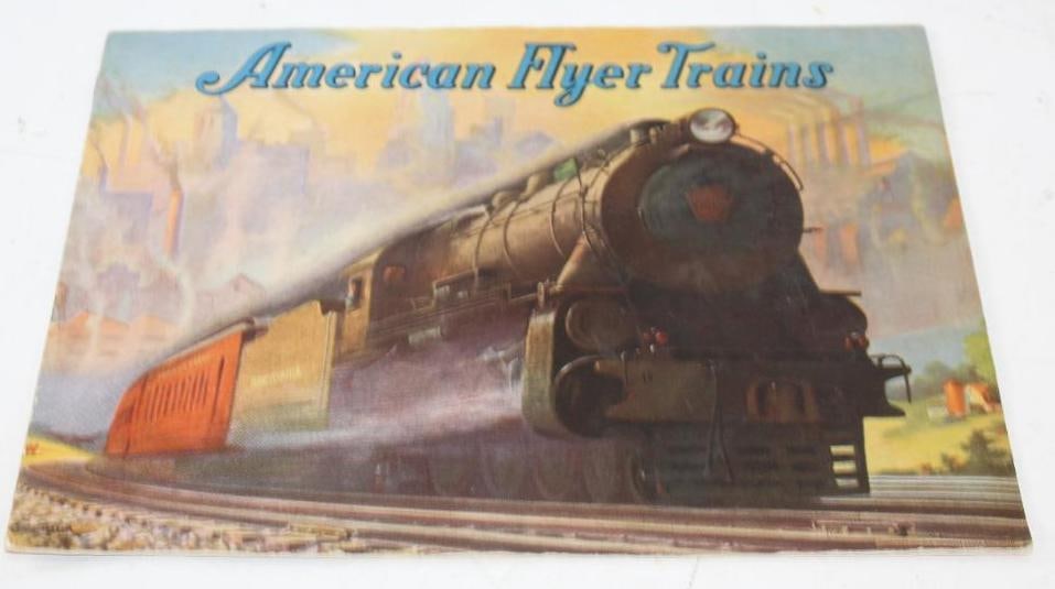 1933 American Flyer Scale Model Trains Brochure Book Catalog (1 of 5)