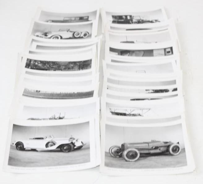 Group of 60 Early Automobile Black and White Photos From the Cameron Peck Collection (1 of 5)