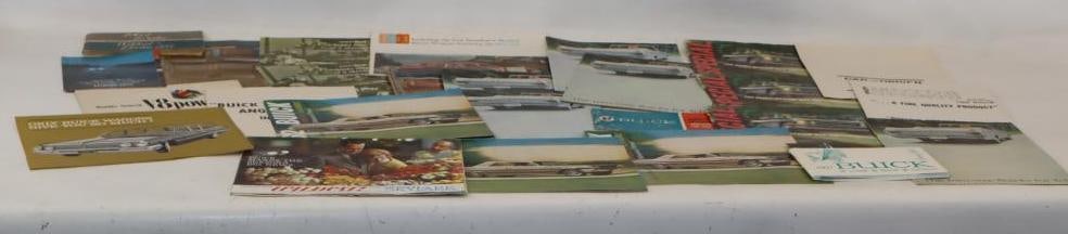 Group of 23 1960's Buick Dealership Brochures and Owners Guides (1 of 8)