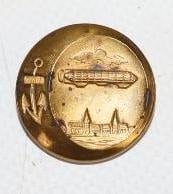 Embossed Blimp and Naval Coat Button: .75" x .75"