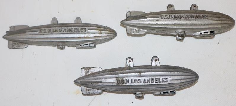 Group of 3 USN Los Angeles Airship Zeppelin Tootsie Toys (1 of 2)