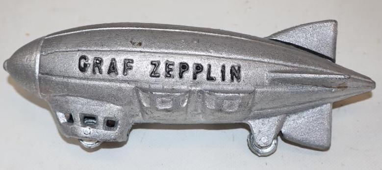 Die Cast Iron Graf Zeppelin Childrens Toy (1 of 3)