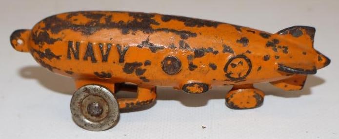 Navy Zeppelin Cast Iron Childrens Toy (1 of 2)