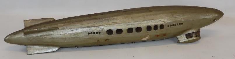 Blimp Zeppelin Shaped Hand Painted Childrens Toy (1 of 3)