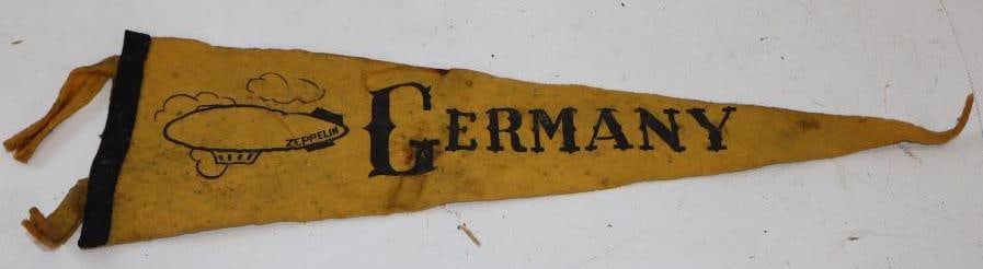 Goodyear Zeppelin Advertising Felt Pennant (1 of 2)