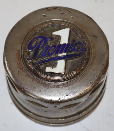 Premier Cloisonne Steel Threaded Automobile Hubcap (1 of 2)