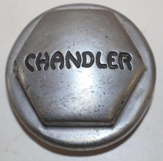 Chandler Debossed Aluminum Threaded Automobile Hubcap (1 of 2)