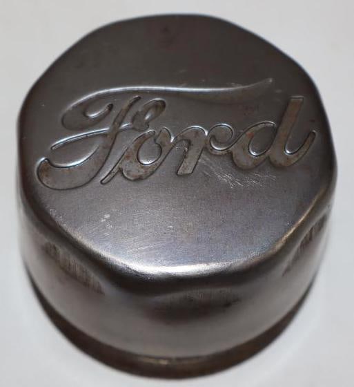 1936 Ford Truck Debossed Steel Threaded Automobile Hubcap (1 of 2)