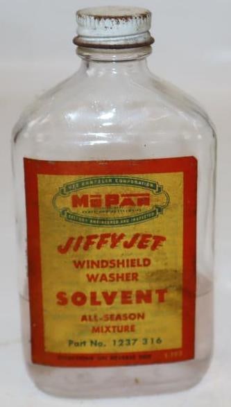 Mopar Jiffy Jet Windshield Washer Solvent Bottle (1 of 2)