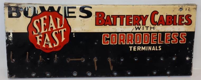 Bowes Seal Fast Battery Cables Advertising Display Rack (1 of 2)