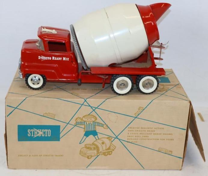 NOS Structo No. 609 Ready Mix Concrete Truck in Original Box (1 of 4)