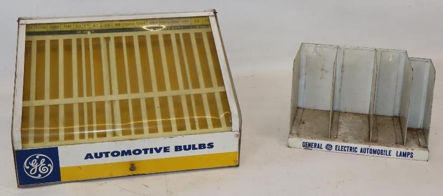 Group of 2 GE Automotive Light Bulbs & Lamps Advertising Countertop Displays (1 of 5)