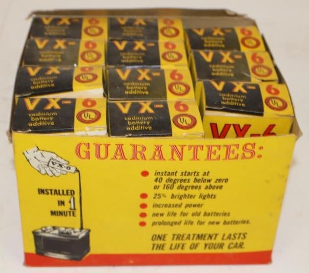 VX-6 Battery Additive Countertop Display with 11 Units (1 of 3)