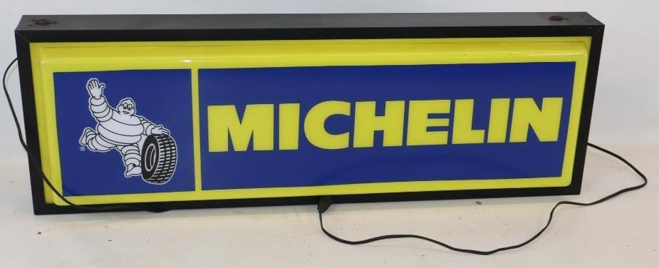 Michelin Tires Doublesided Plastic Light Up Sign (1 of 4)
