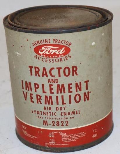 Ford Accessories Tractor and Implement Synthetic Enamel Paint Can: 32 oz