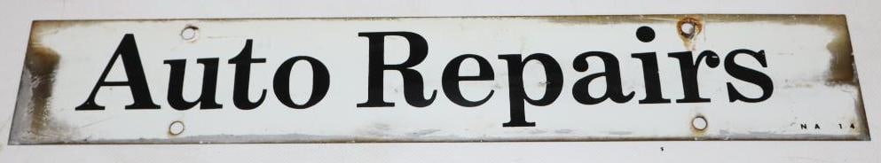 Double Sided Auto Repairs Advertising Sign (1 of 2)