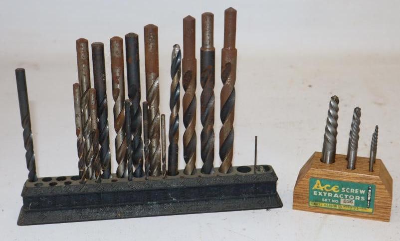 Group of 2 Cleveland Twist Drill & Ace Screw Extractor Advertising Displays (1 of 4)