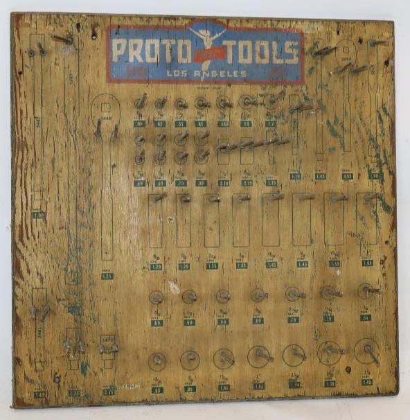 Proto Tools Los Angeles Advertising Parts Display Rack (1 of 4)
