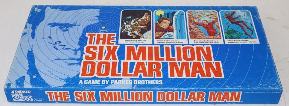 1975 The Six Million Dollar Man Board Game (1 of 3)