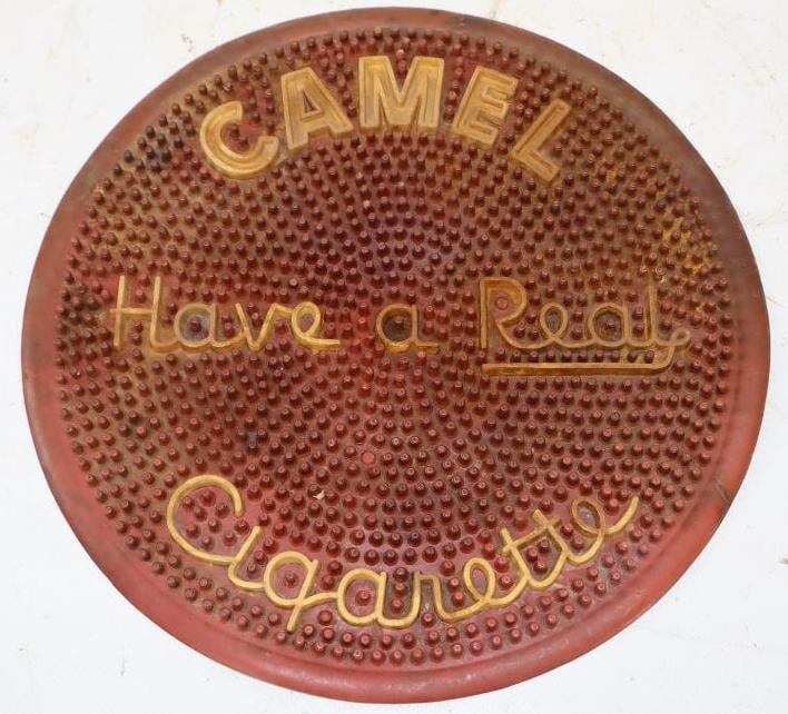 Camel Have a Real Cigarette Advertising Bar Mat (1 of 2)