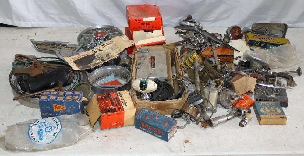 Large Box of Auto Parts (1 of 4)