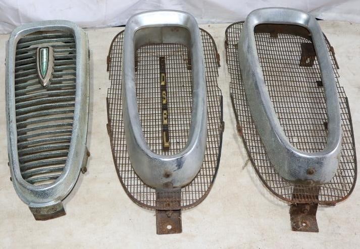 Group of Three 1958-1960 Edsel Grille Sections (1 of 5)