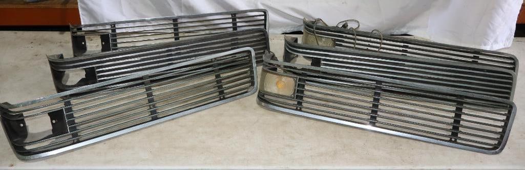 Group of Six 1958-1960 Edsel Lower Valance Grilles (1 of 4)