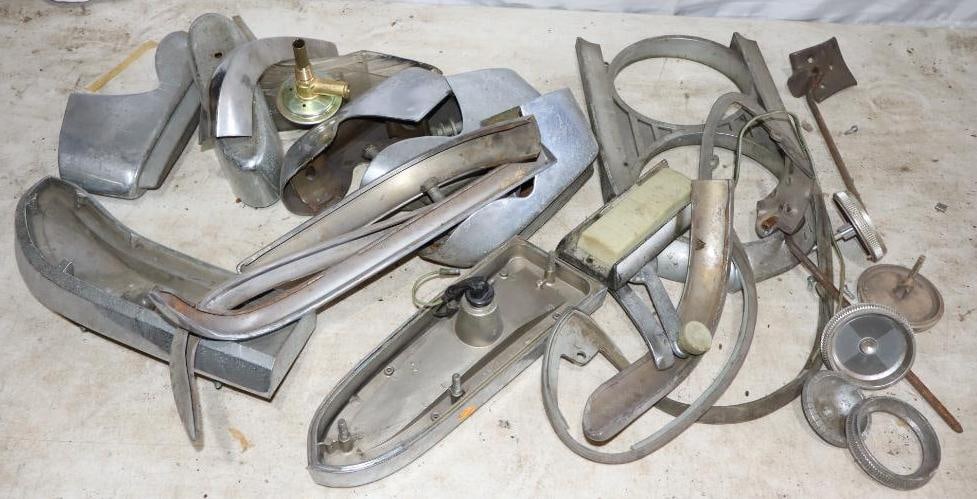 1958-1960 Edsel Bumper Guards and Trim and Light Bezels (1 of 3)