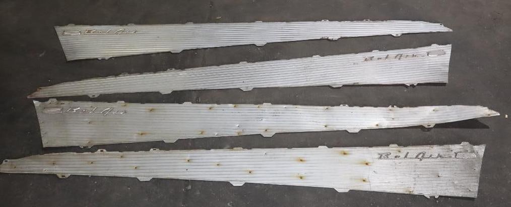 1957 Chevrolet BelAir Filler Panels: Filler panels for 1957 Chevrolet BelAir trim.