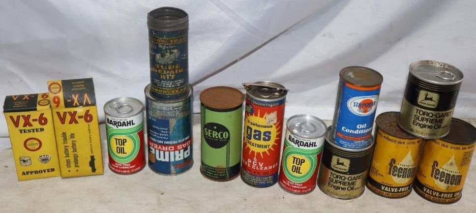 Lot of 14 Automobile Related Collectible Cans and Packaging (1 of 6)