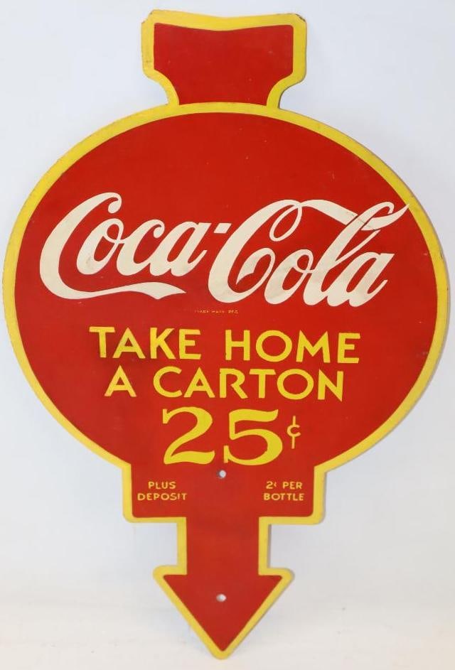 Take Home a Carton Coca-Cola DST Arrow Display Rack Sign (1 of 8)
