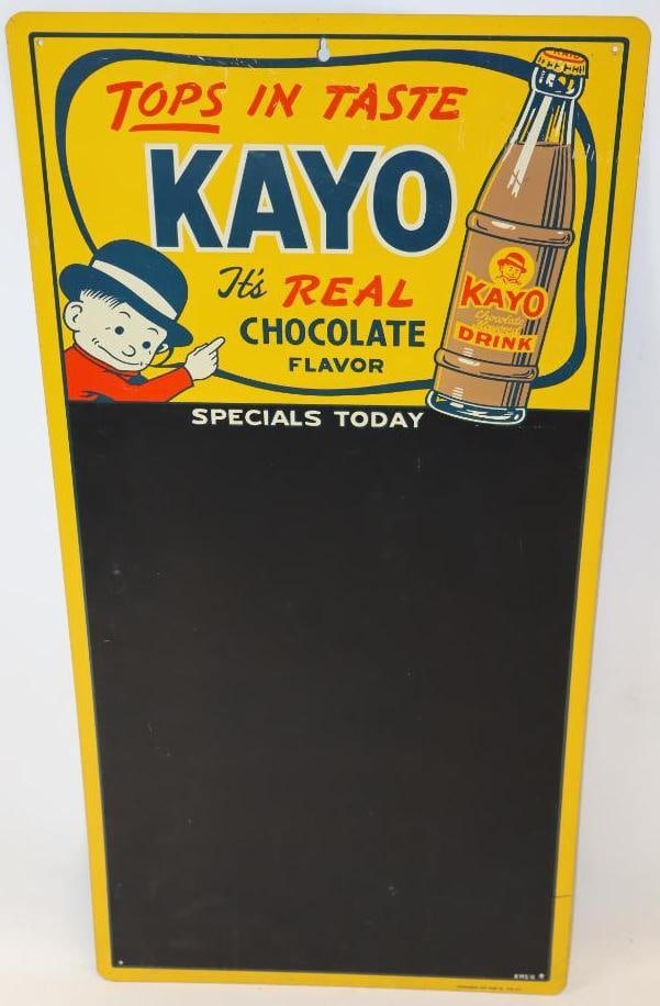 Kayo Chocolate Drink Chalkboard Advertising Sign (1 of 6)