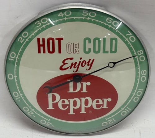 Hot or Cold Enjoy Dr. Pepper Advertising Thermometer (1 of 5)