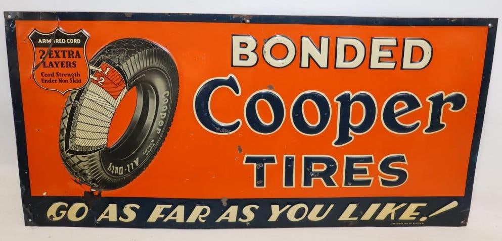 Cooper Tires Embossed SST Sign (1 of 7)