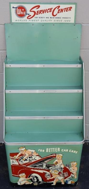 Graphic Whiz Service Center Oil Can Display Cabinet (1 of 11)