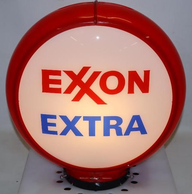 Exxon Extra 13.5" Gas Pump Globe (1 of 12)
