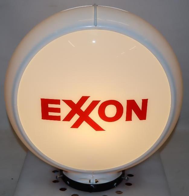 Exxon 13.5" Gas Pump Globe (1 of 11)
