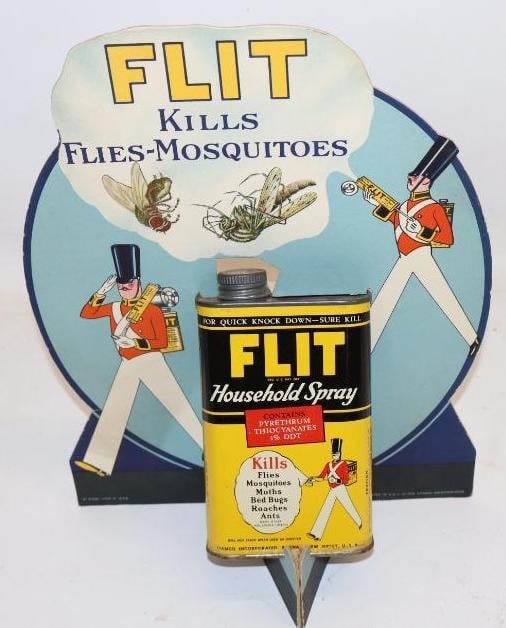 Flit Household Spray Countertop Cardboard Easelback Display (1 of 9)