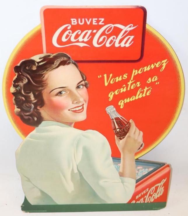 Drink Coca-Cola Die Cut Easelback Countertop Display (1 of 6)