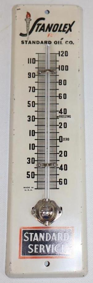 Standard Stanolex Fuel Oils Advertising Thermometer (1 of 4)