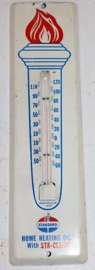 Standard Home Heating Oils Advertising Thermometer (1 of 4)