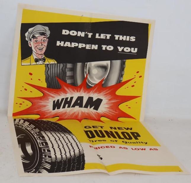 Get New Dunlop Tires Of Quality Window Pricer Sign: 24x36