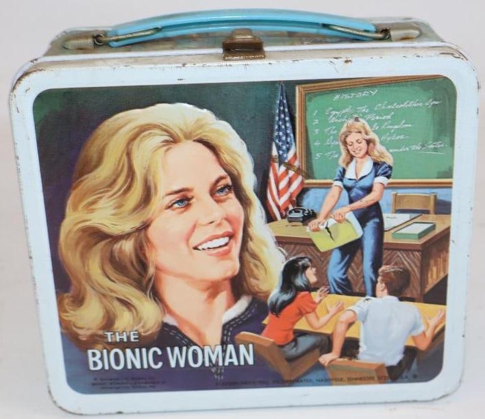 The Bionic Woman Metal Lunch Box With Thermos (1 of 3)