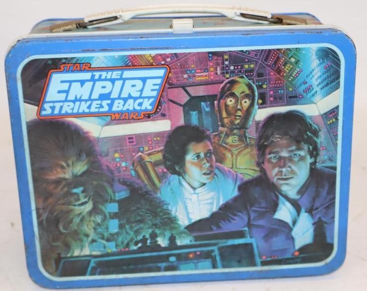 1980 Star Wars The Empire Strikes Back Metal Lunch Box With Thermos (1 of 3)