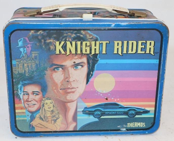 Knight Rider Metal Lunch Box With Thermos (1 of 3)
